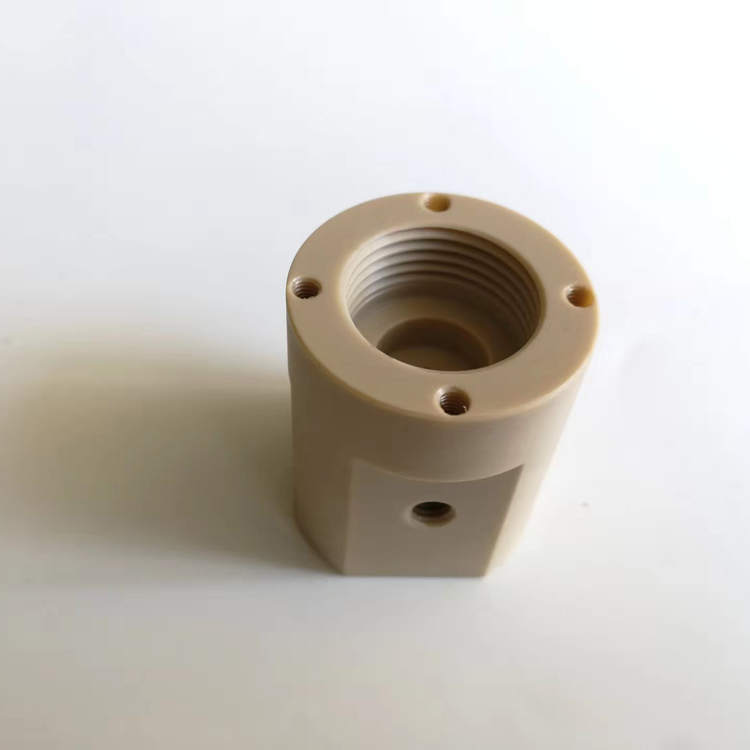 Precision machined PEEK fitting