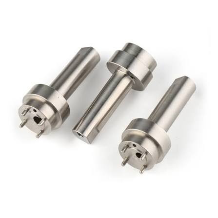 Sheet metal fabricated titanium pins