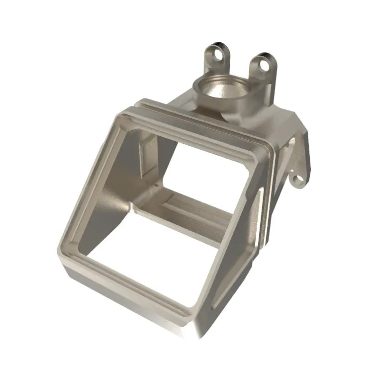 Precision machined stainless steel wheel hub
