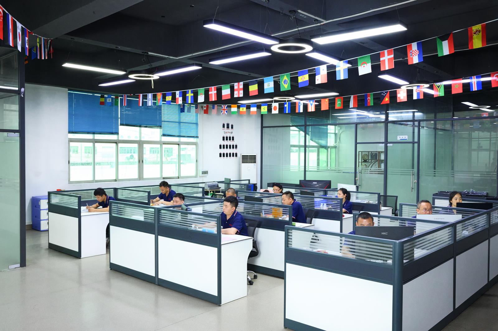 Shenghao project management team in the Dongguan office